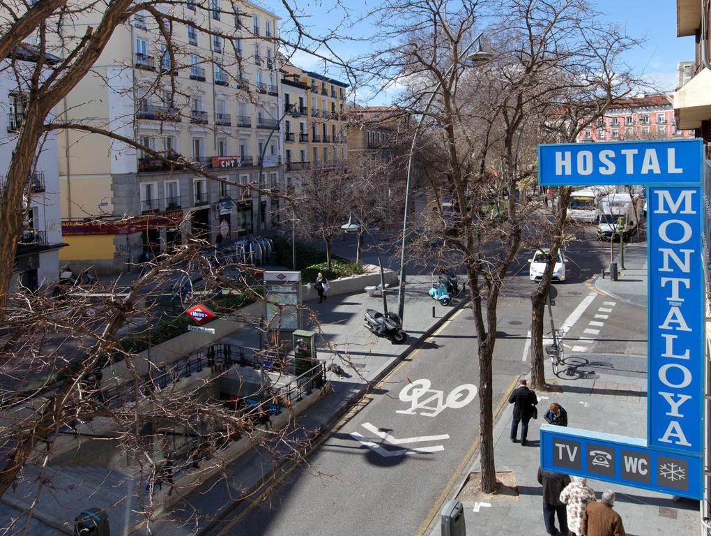 Hostal Montaloya Madrid Kültér fotó