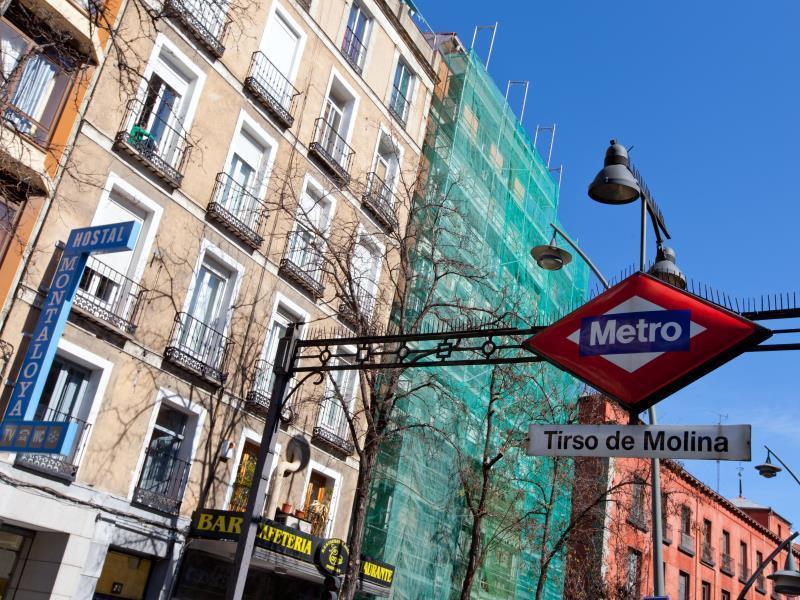 Hostal Montaloya Madrid Kültér fotó