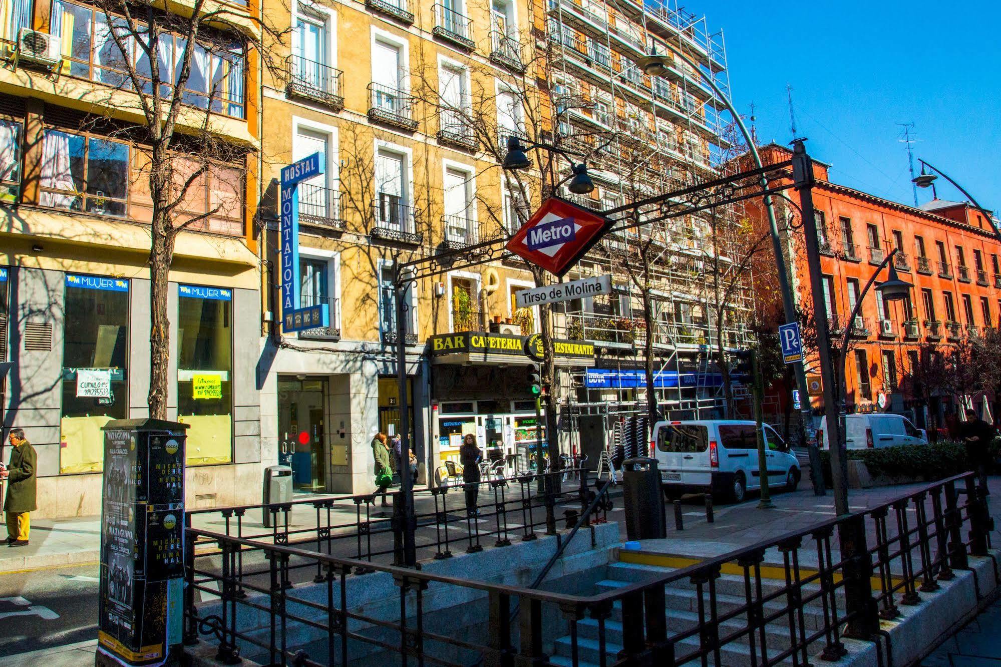 Hostal Montaloya Madrid Kültér fotó